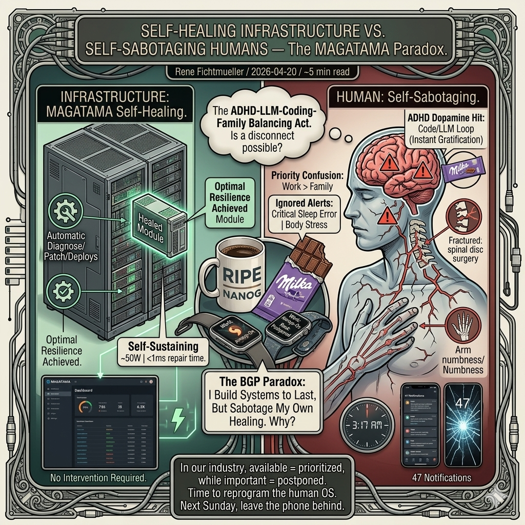 Self-Healing Infrastructure vs. Self-Sabotaging Humans