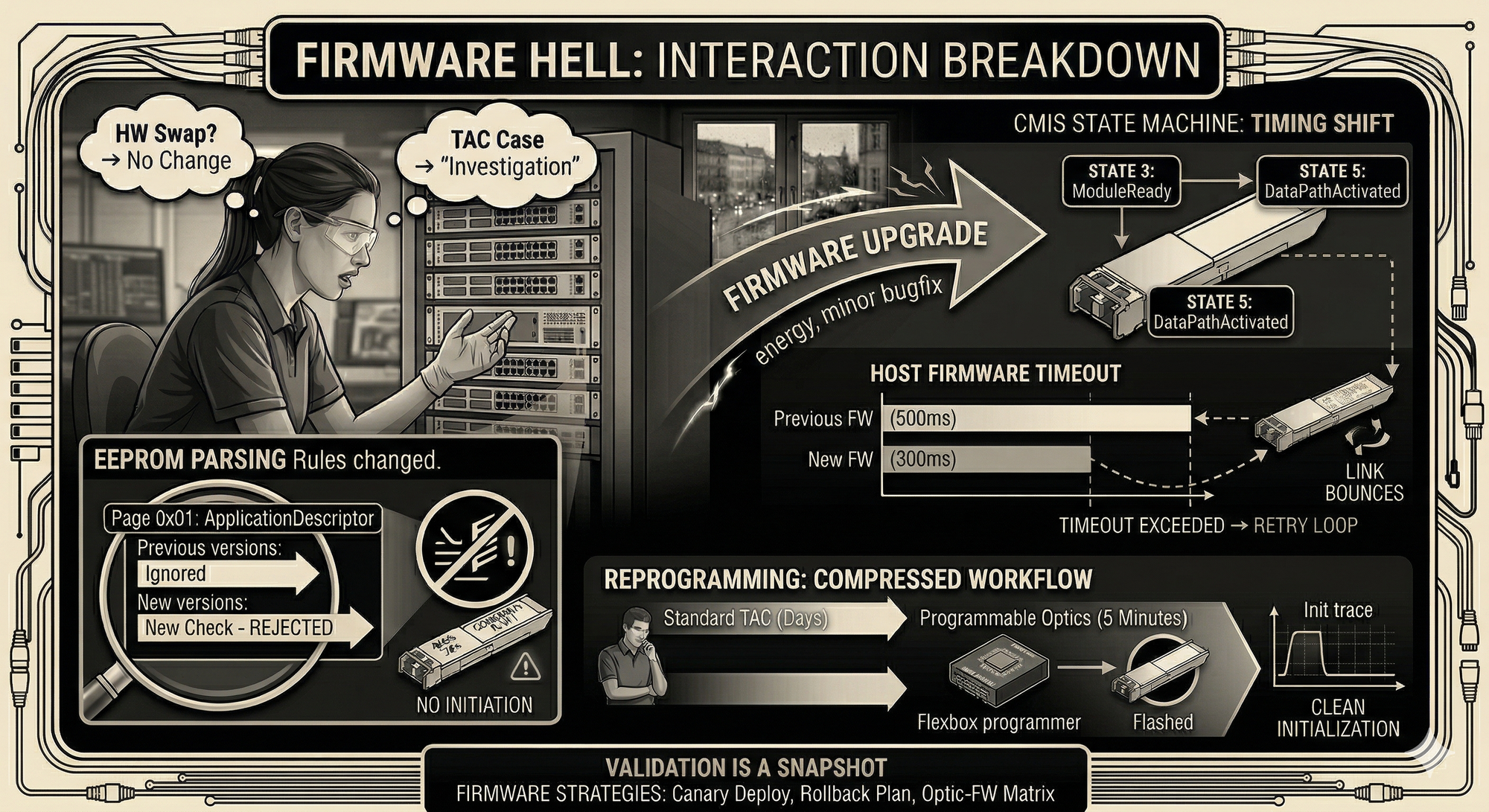 Firmware Hell — Why Your Optics Break After Upgrade